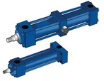 Hydraulisk trykcylinder til motorgrader